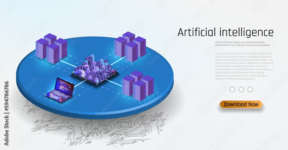 Poster generative bot for creating ideas, editing, searching for questions. internet technology. informatio