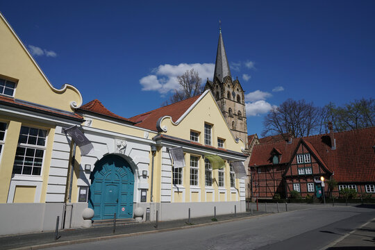 Herford Altstadt Markthalle Münsterkirche 