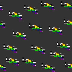 Straight Allies pride flag. LGBT community flag