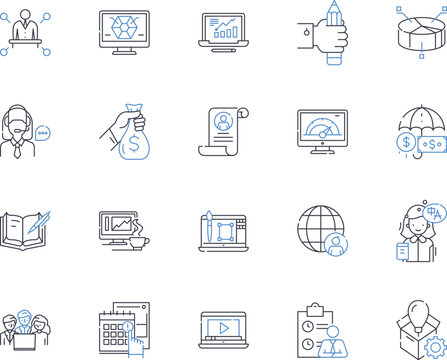 Diversity and inclusion line icons collection. Equality, Acceptance, Respect, Differences, Multiculturalism, Harmony, Empowerment vector and linear illustration. Tolerance,Insights,Open-minded outline