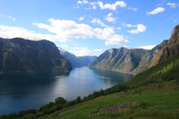 Fototapeta na wymiar Aurlandsfjord