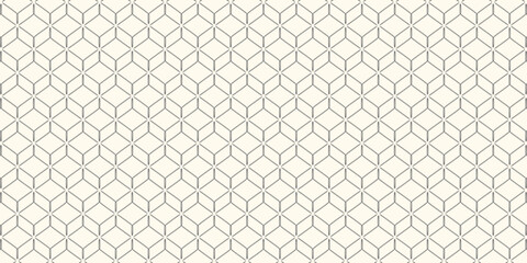 Abstract rhombus geometric seamless pattern vector background.