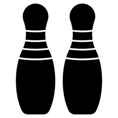 Skittles showcasing concept of bowling game