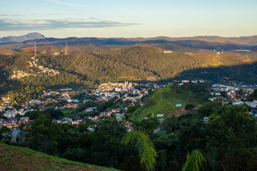 Fototapeta na wymiar Partial view of Nova Lima
