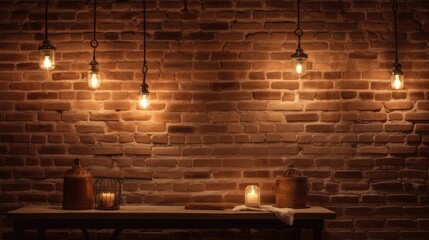 the old red brick wall