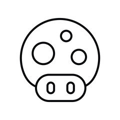 Bug icons Stock illustration.