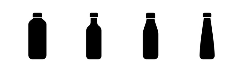 Bottle icon vector illustration. bottle sign and symbol