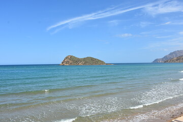 North coast of Morocco, Cala Iris island