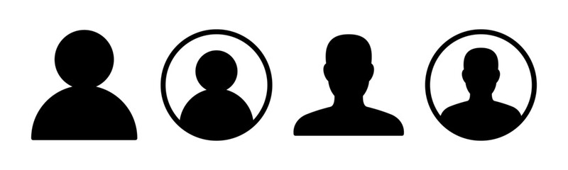 User Icon vector illustration. person sign and symbol. people icon.