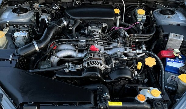 Silnik spalinowy typu boxer