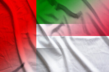 UAE and Singapore official flag international contract SGP ARE