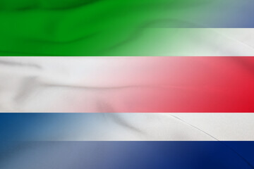 Sierra Leone and Costa Rica government flag transborder relations CRI SLE