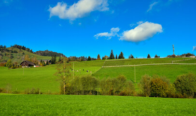 Das Emmental bei Escholzmatt, Kanton Luzern (Schweiz) 