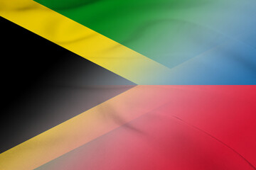 Jamaica and Philippines state flag international relations PHL JAM