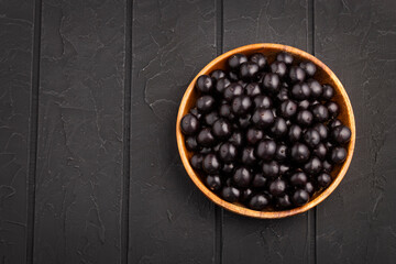 Fresh organic acai berries - Euterpe oleracea