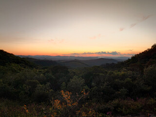 Sunset in the mountains - Ibitipoca, Lima Duarte, MG