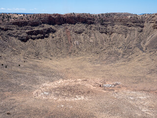 Meteor Crater - meteorite impact crater in Winslow, Arizona