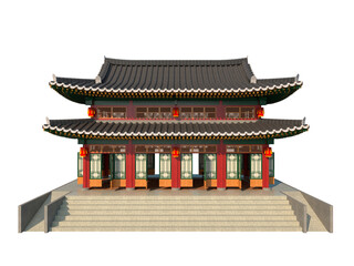 korean building