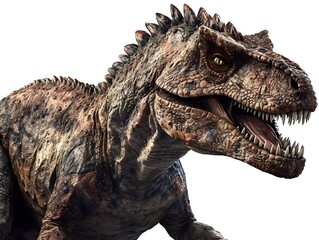 Fototapeta premium tyrannosaurus rex dinosaur isolated