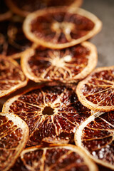 Sliced Dried Oranges, Dried Fruits