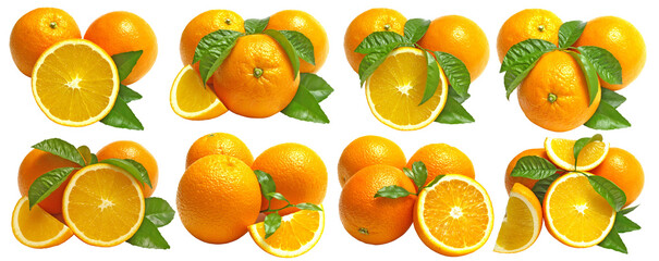 Orange fruit isolated
