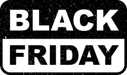 Black friday sale design template. Black Friday typography banner. Design template for Black Friday sale banner.