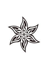 トライバル フラワー