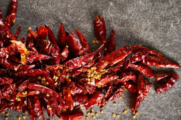 Vietnamese dried chilli, dried red chili peppers	