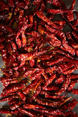 Vietnamese dried chilli, dried red chili peppers	