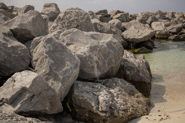 stones on the beach