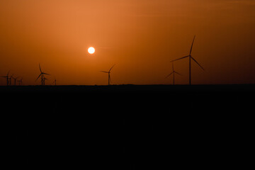 The Chapman Ranch Wind Farm near Kingsville, Texas generates enough wind energy to power more than 64,000 homes and uses wind energy from the Gulf of Mexico to power their turbines.