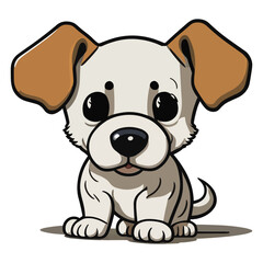 Plakat Dog vector illustration