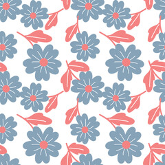 seamless pattern with flowers