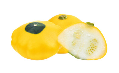 patty pan patisson squash on transparent png