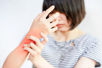 Women with wrist pain from occupations that use their hands all the time or from accidents causing...