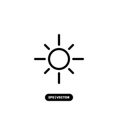 Outdoor icon vector illustration logo template for many purpose. Isolated on white background.