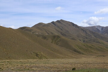 Mountain view in New Zealand