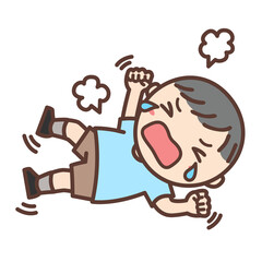 「パニックを起こす」絵カード（生活場面）【療育・発達障害・自閉症】