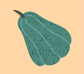 Seasonal blue pumpkin