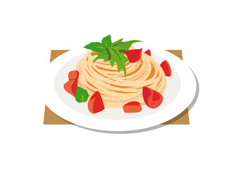 冷製トマトパスタ