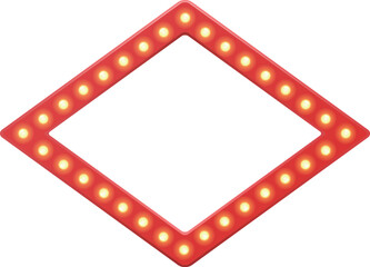 Retro lightbox vector template with lightbulb for party poster, banner advertising, promotion and sale billboard, cinema, bar show or restaurant.