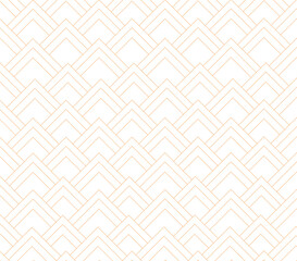 golden color seamless sheometric pattern