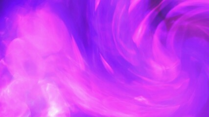 Bright pink and purple neon glow through the smoke. Vortex motion. Gradient abstract background