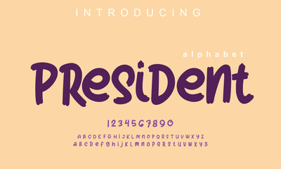 President font. Elegant alphabet letters font and number. Classic Copper Lettering Minimal Fashion Designs. Typography fonts regular uppercase and lowercase. vector illustration
