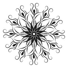 Mandala Art design in circle. Simple mandala design floral mandala art beautiful mandala artwork