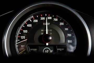 Car Speedometer. Generative AI