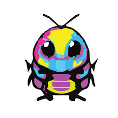 cockroaches vector art mascot illustration 