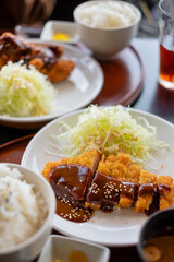 味噌カツ定食