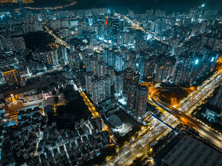 aerial photography of cities