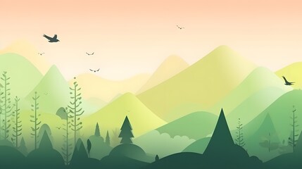 Ecology concept design background, clean energy, green, eco, earth day, Generative AI